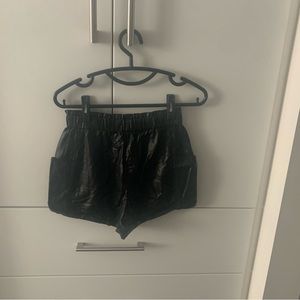 Leather Shorts